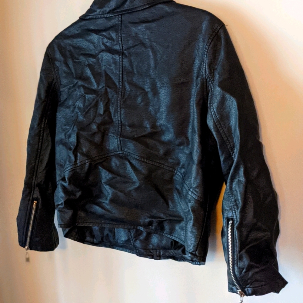 Gypsy Warrior Black Faux Leather Jacket